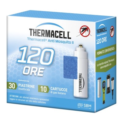 Thermacell antizanzara 120 ore di protezione