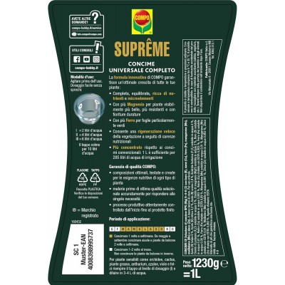 Compo concime liquido supreme 1lt