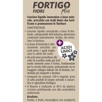 Compo bio concime liquido per fiori fotigo plus 1lt