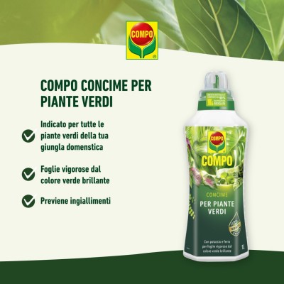 Compo concime liquido per piante verdi 1lt