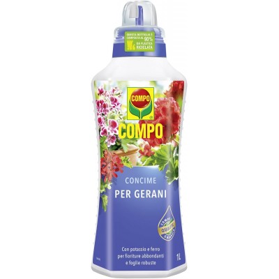 Compo concime liquido per gerani 1,3lt