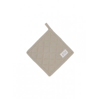 Nuvole di stoffa presina da cucina in cotone beige