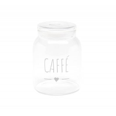 Barattolo in vetro borosilicato CAFFE' 1300ml