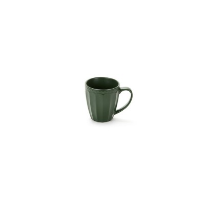 Mug stoneware verde bosco 340ml