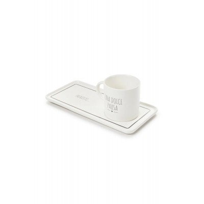 Tazza con vassoio - collezione my home