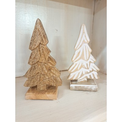 Albero in legno di mango h18 cm