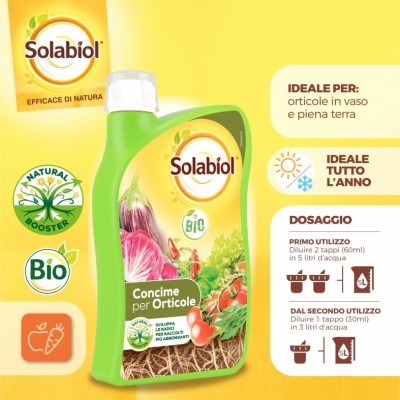 Solabiol concime liquido bio trapianti e rivasi 1lt