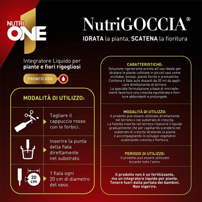 SBM integratore liquido nutrigoccia one 6 fiale