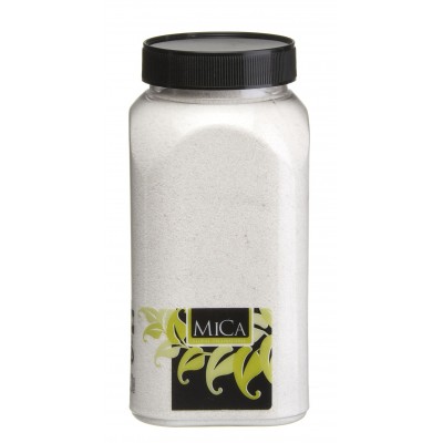 Mica sabbia decorativa color bianco 1kg