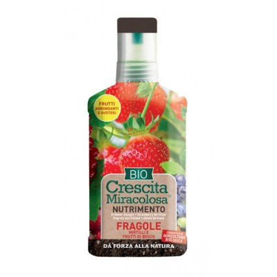 Crescita miracolosa concime liquido fragole e frutti di bosco 200ml