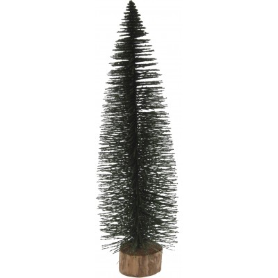 Albero piccolo su base tronco di legno 35 cm