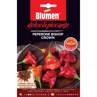 Blumen semi peperone piccante bishop crown