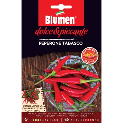 Blumen semi peperone piccante tabasco