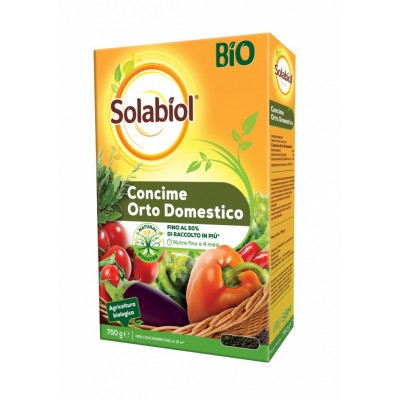 Solabiol concime granulare bio per orto 750g - Pisano Shop