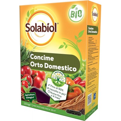 Solabiol concime granulare bio piante mediterranee 1,5kg